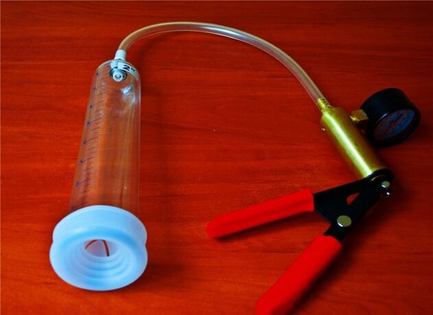 vacuum pump para sa pagpapalaki ng titi